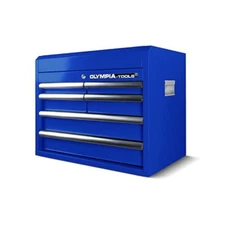 Steel Tool Chest with 6 Drawers, Safe Lid Operation & 100lb Load Capacity