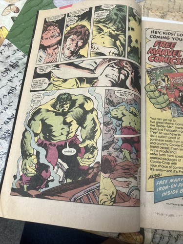 What If...? #45 Copper Age 1984 - NEWSSTAND! - The Hulk Went Berserk - Picture 6 of 17