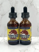 2 Sangre De Drago Dragon's Blood Croton Lechleri Liquid Healing Scar Skin Drops