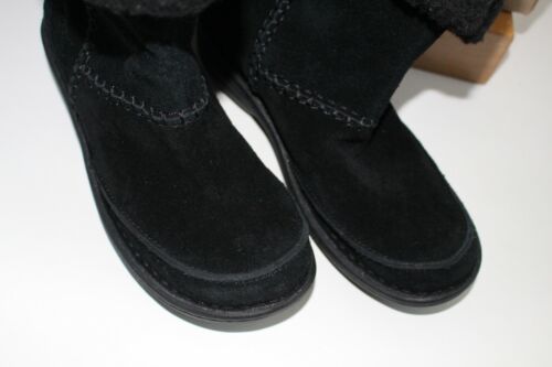 Clarks Ankle Boots Black Women’s NEW Size 6 warmed lined Suede - Picture 2 of 5