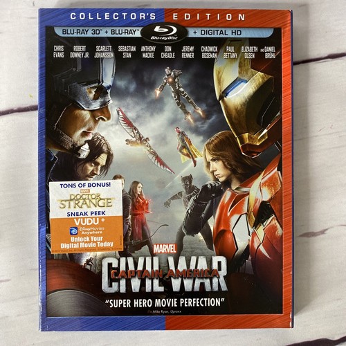 Lot Of 4 Blu-Ray DVD Marvel Superhero ANT-MAN / CAPTAIN AMERICA / WOLVERINE - Picture 3 of 9