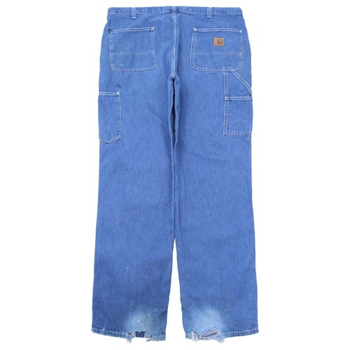 Carhartt Blue Denim Jeans - Picture 2 of 4