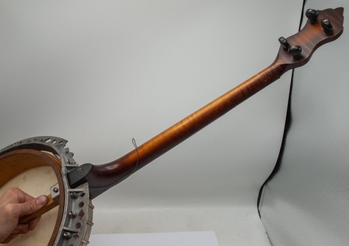 1930s Montgomery Ward Model 1459 4 String Resonator Tenor Banjo - Rough AS-IS! - Picture 3 of 24