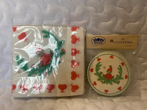 Scandia Weihnachtspapier Servietten & Untersetzer skandinavischer Gott Jul Merry Tomte Elf