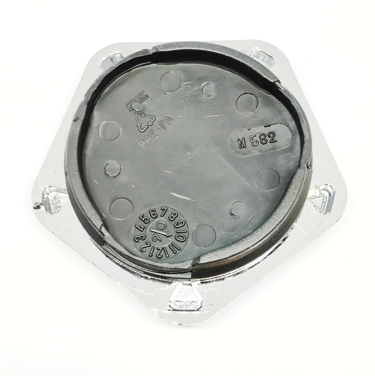 67mm / 52mm OZ Racing pentagon wheel center Cap Black