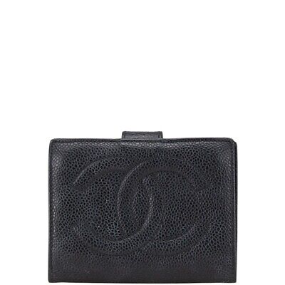 Portefeuille femme CHANEL COCO Mark à deux volets remises 【Occasion】