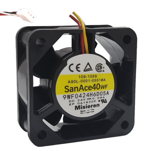 for SanAce40WF 9WF0424H6D05A Cooling Fan 40x40x20mm 24V 0.08A Fanuc Cooling Fan - Photo 10/10