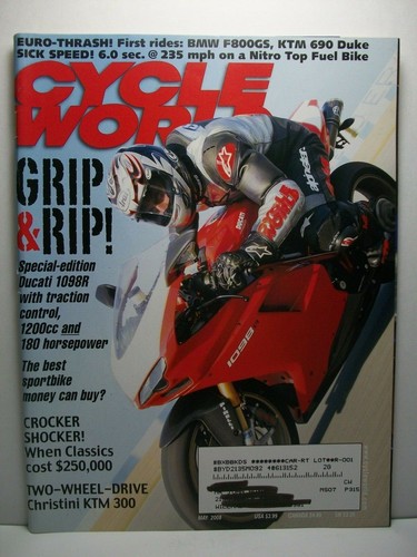 Cycle World Magazine ~ 2007 thru 2020 ~ **You Pick Your Own ~ Shipping Discounts - Imagen 17 de 111