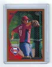 2010 JESSE BIDDLE TOPPS PRO DEBUT GOLD CARD#308  S#1/50