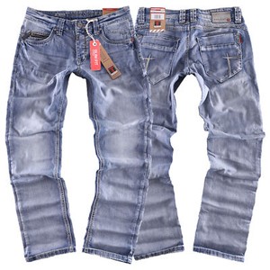 Timezone Herren Jeans Hose Jeanshose Herrenjeans Slim Fit Taylor W33/l32