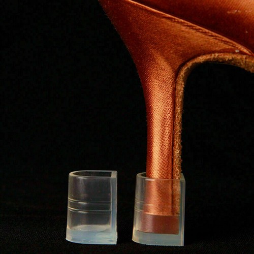 1 Pair Clear High Heel Protectors Stopper Protect Heels Cover Shoes Q7I7 .USA - Bild 7 von 9