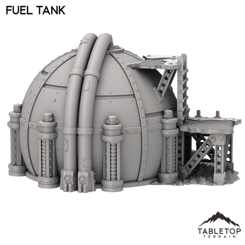 Tanque de combustible Orc - Warpzel-1A Orc Space Program - Wargaming Ork Terrain - Imagen 2 de 6