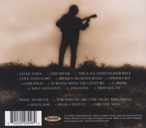 SONNY LANDRETH - LEVEE TOWN 2 CD NEW! - Picture 2 of 2