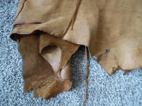 Native American Buckskin Leather Vest size 50 chest - Picture 12 of 16