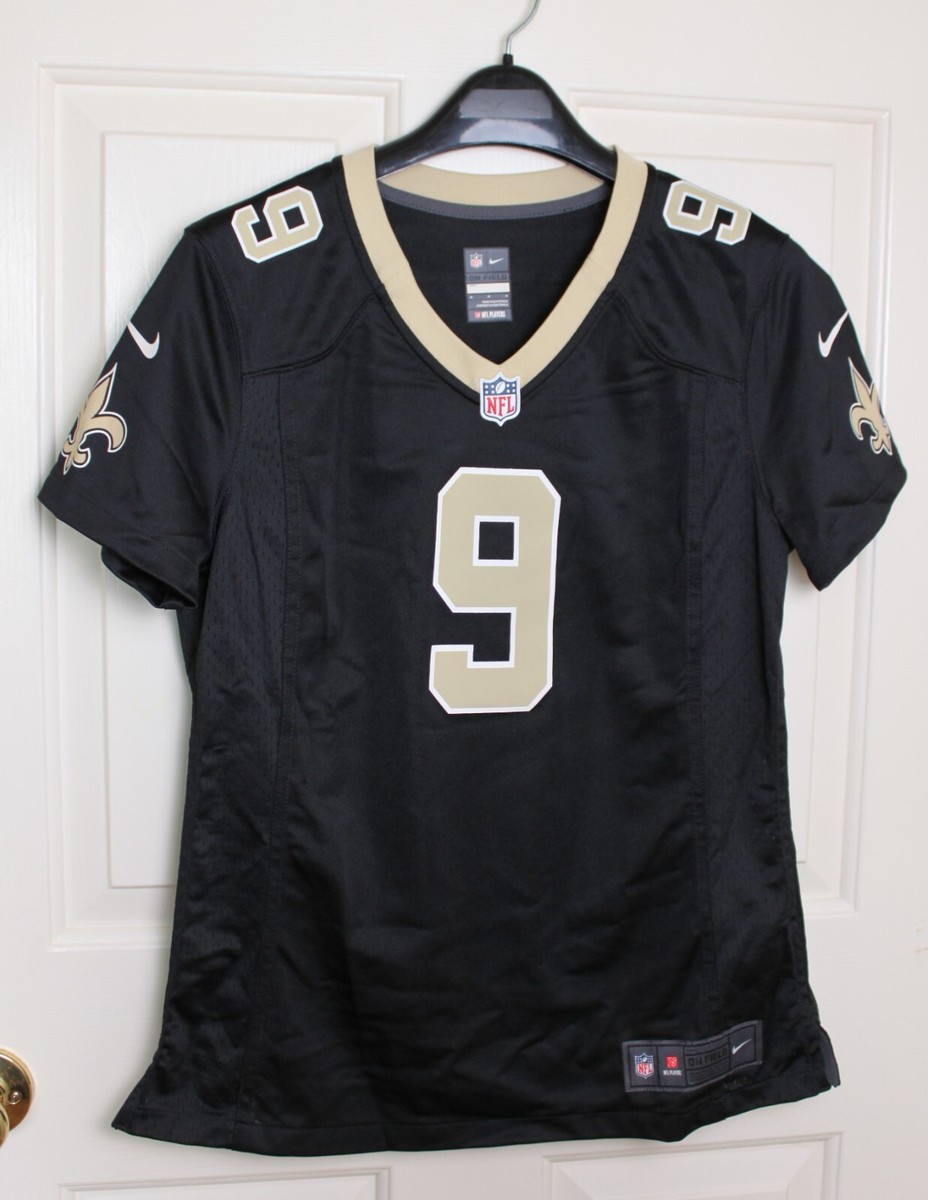 Nike New Orleans Saints Drew Brees YOUTH Black Jersey Size Medium