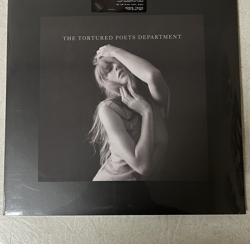 TAYLOR SWIFT The Tortured Poets Department "The Black Dog" Vinyl WITH RSD NOTE - Foto 3 di 12
