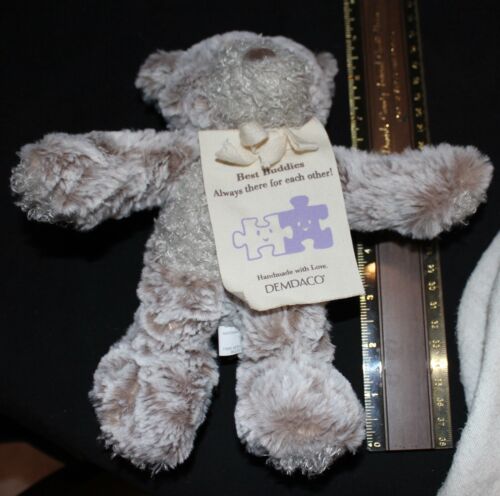 Demdaco Giving Collection Teddy Bear Plush Stuffed Animal Toy Best Buddies - Picture 3 of 5
