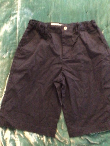 Cat & Jack Boy’s Shorts School Uniform size 14 Husky NWOT navy blue - Picture 2 of 5