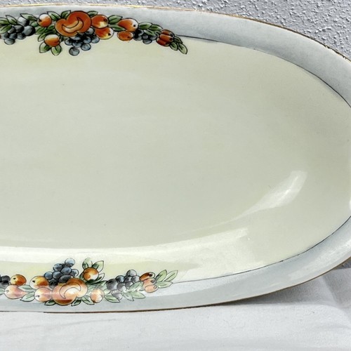 Signed Antique KPM Hand Painted Porcelain 795 Relish Serving Dish Gold Gilt - Picture 6 of 19