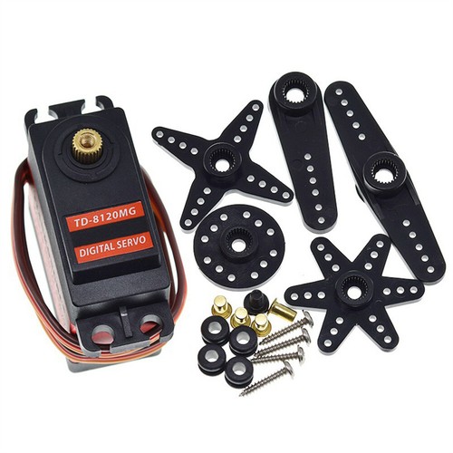 20kg Waterproof High Torque Metal Gear Digital RC Servo Motor 180 270 360 Degree - Picture 6 of 20