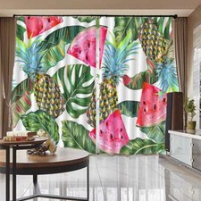Sweet And Delicious Fruit 3D Blockout Photo Print Curtain Fabric Curtains Window