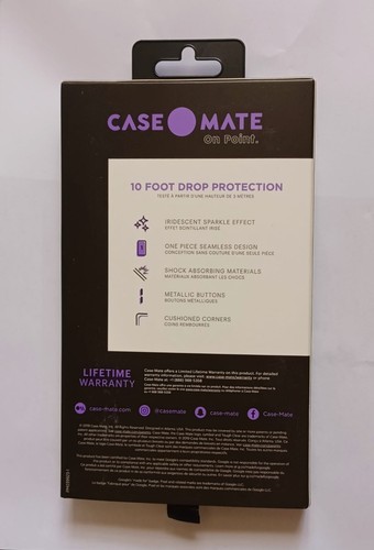 Case-Mate Twinkle Series Phone Case for Google Pixel 4 XL Stardust Clear - Picture 3 of 3