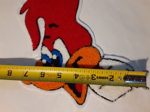 Woody Wood Pecker Embroidered Large Patch 8 3/4”length ” 5+,inches wide , - Picture 5 of 9