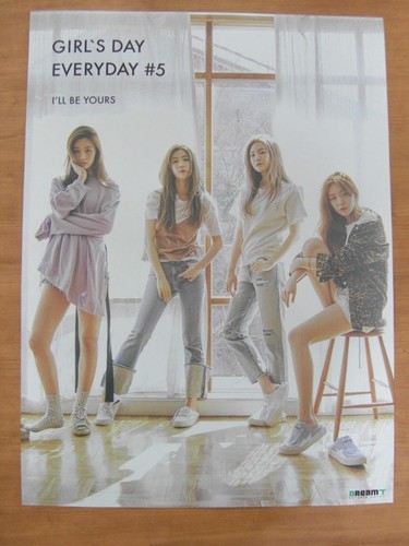 GIRL'S DAY - Everyday #5 (Ver. B) [OFFICIAL] POSTER *NEW* K-POP 