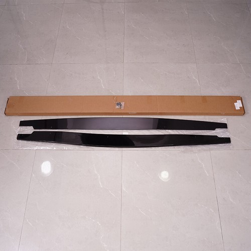 For BMW 3series E90 E92 E93 M3 05-13 Side Skirt Extension Rocker Panel Splitters - Picture 8 of 13