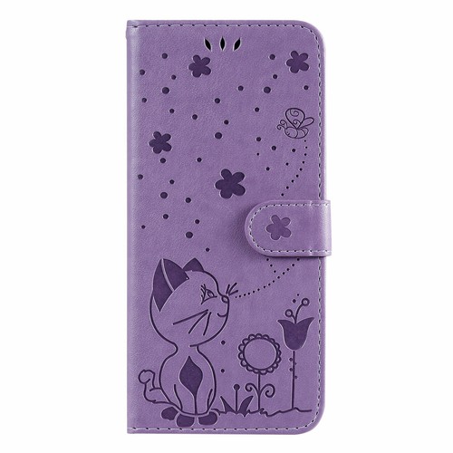Cat Leather Flip Wallet Phone Case For OnePlus 1+ 8 9 Pro Nord 2 N100 N200 N10 - Picture 17 of 18