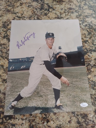 Signed 11x14 RALPH TERRY New York Yankees Autographed photo - JSA COA - Picture 1 of 4