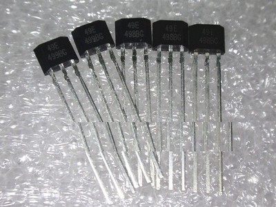 50PCS Hall element linear switch Sensor IC SDK TO-92S OH49E 49E SIP-3