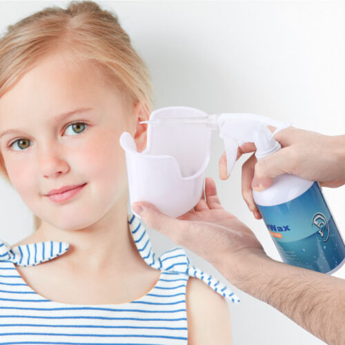 Kit de sistema de descarga de riego de oído seguro herramienta de limpieza de eliminación de cera de oído para adultos niños - Imagen 6 de 13