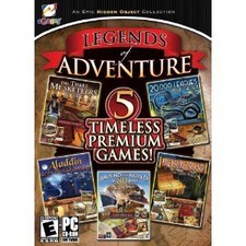 BRAND NEW Sealed Legends Of Adventure 5 Timeless Premium Games (PC Games, 2010)
