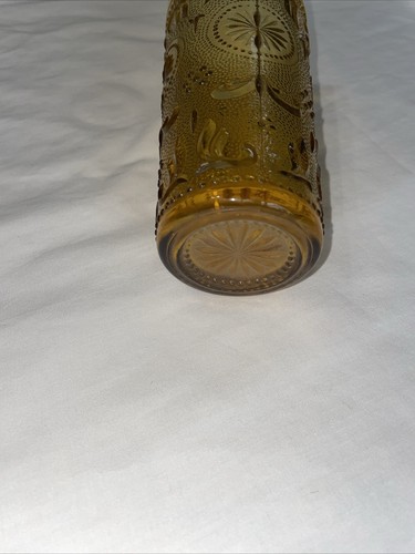 Vintage Brockway Glass American Concord Amber Tumbler Retro - Picture 3 of 6