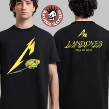 metal Band Landover 2025 Tour Tee Northwest Stadium May 28 Two Sided Shirt