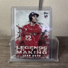 2018 Topps Update Series - Legends in the Making Juan Soto #LITM-8 (RC)