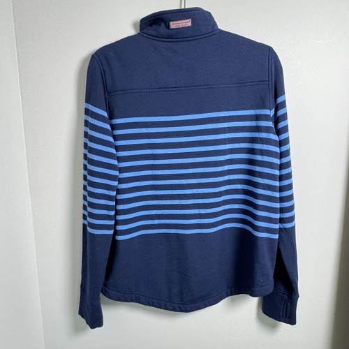 Vineyard Vines Damen Dreamcloth Shep Quarter Zip Pullover SC Stickerei Gr. M - Bild 9 von 9