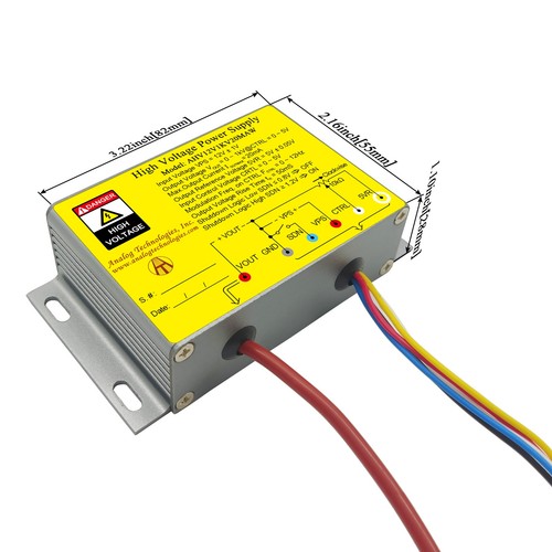 AHV12V1KV20MAW High Voltage DC-DC Power Supply 12VDC Input 1kV 20mA Output - Picture 4 of 8