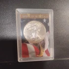 New Listing2014 1oz American Silver Eagle Coin Round $1 with H.E. HARRIS & CO. Case