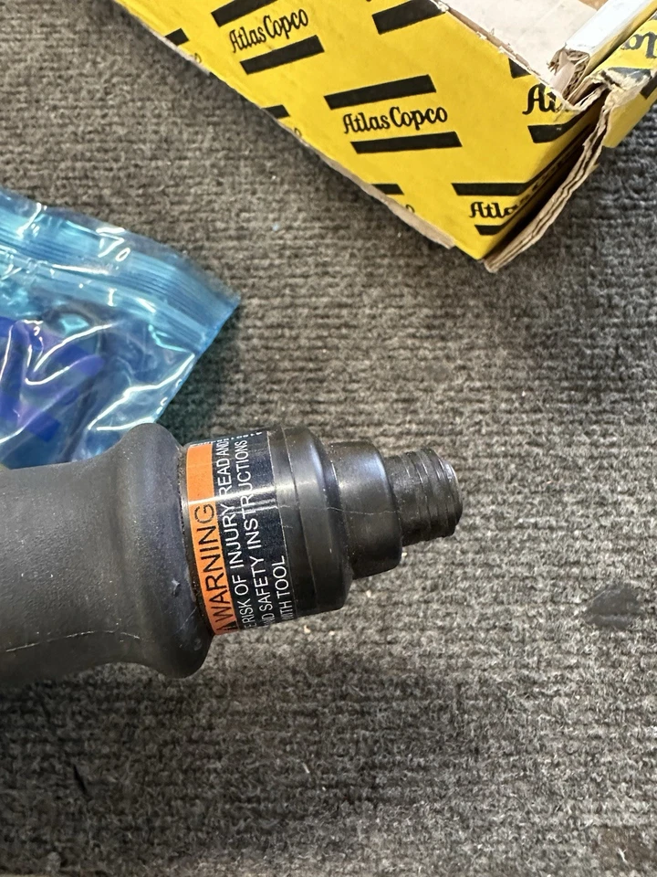 Destornillador neumático de accionamiento hexagonal Atlas Copco de 1/4" 8431 0269 48 Foto 3 de 4