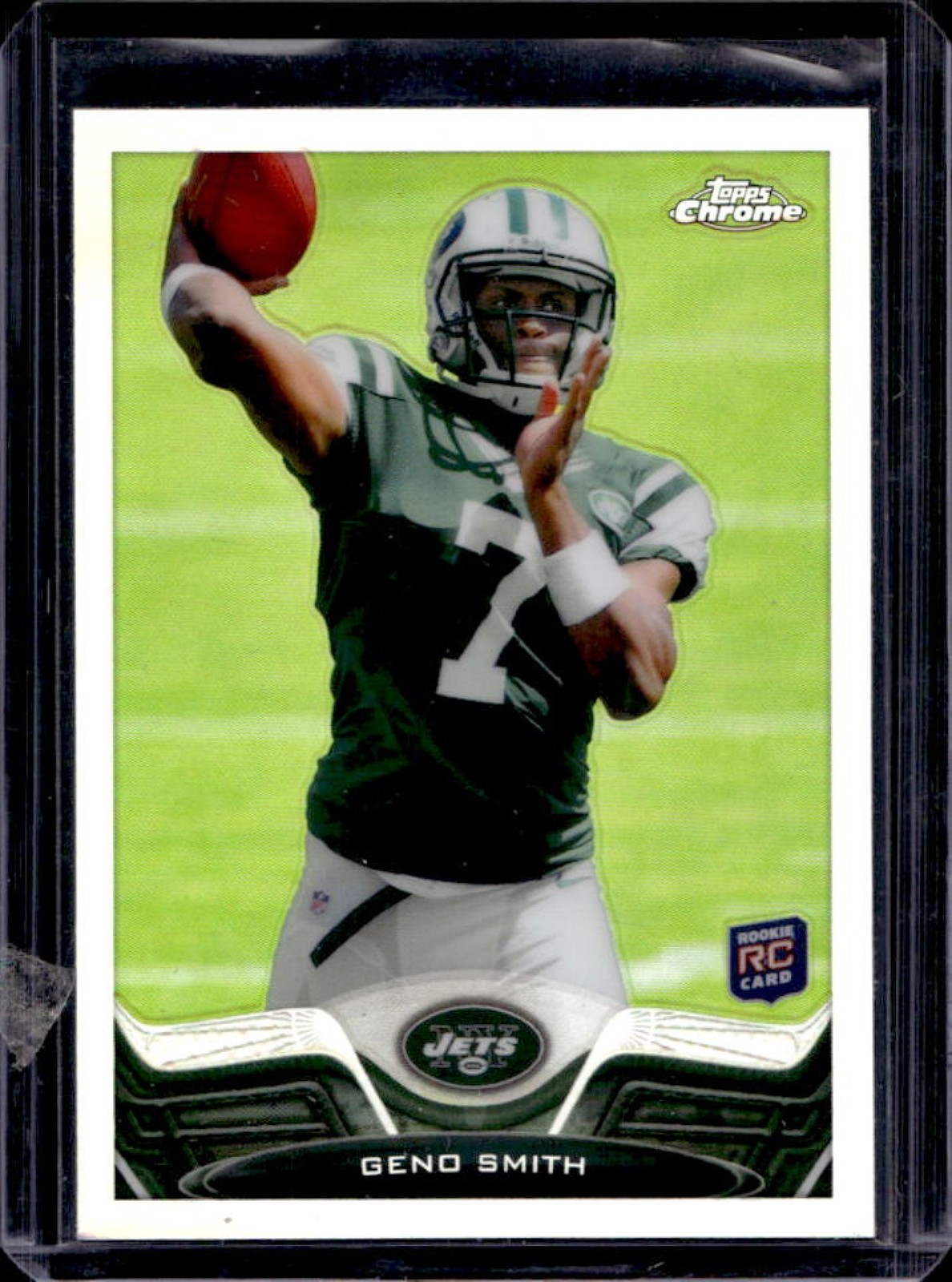 2013 Topps Chrome Geno Smith RC Refractor Rookie #21 Jets