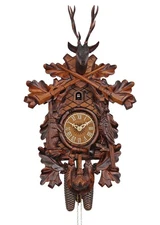 HerrZeit by Adolf Herr Cuckoo Clock - The Hunter's Clock  hand.. AH 575/1 8T NEW