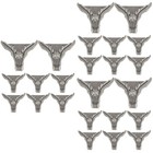  3 Pieces Metal Legs for Furniture Riser Sofa Support Replacement