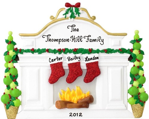 Mantello Camino 3 Tavoli Espositore Decorazione Albero di Natale Personalizzata - Foto 1 di 2