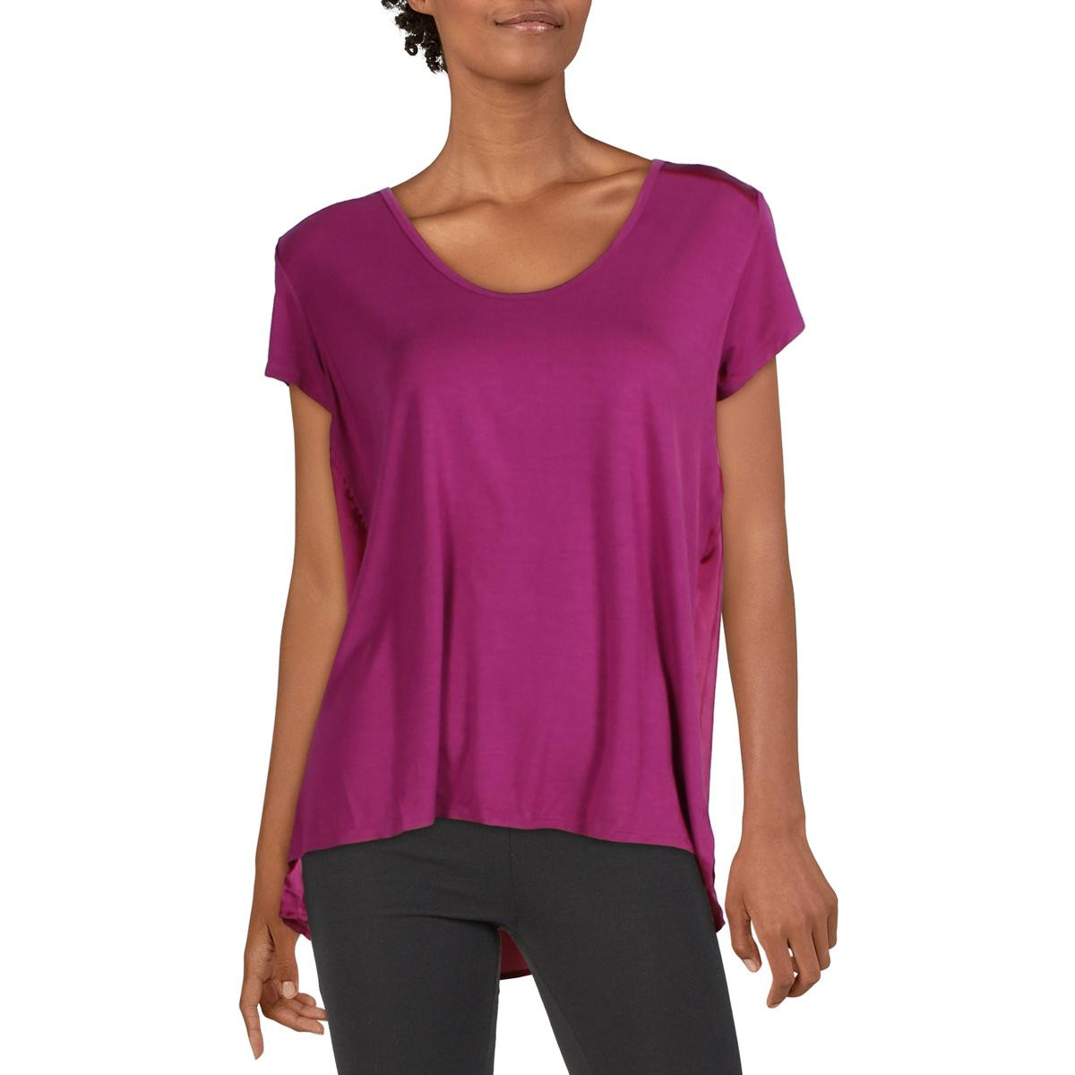 Женская фиолетовая футболка для фитнеса и бега H by Bordeaux XS BHFO 2542