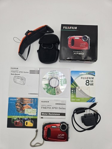 Fujifilm FinePix XP Series XP60 16MP Digitalkamera rot