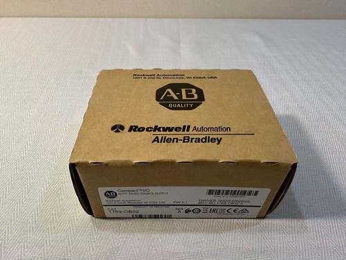 Allen-Bradley 1769-OB32 New Sealed SER A CompactLogix 32 Pt 24VDC D/O Module - Picture 9 of 10