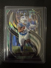 2024 Panini Select - Premier Level Ray Davis #189 Black & Green Shock Prizm (RC)
