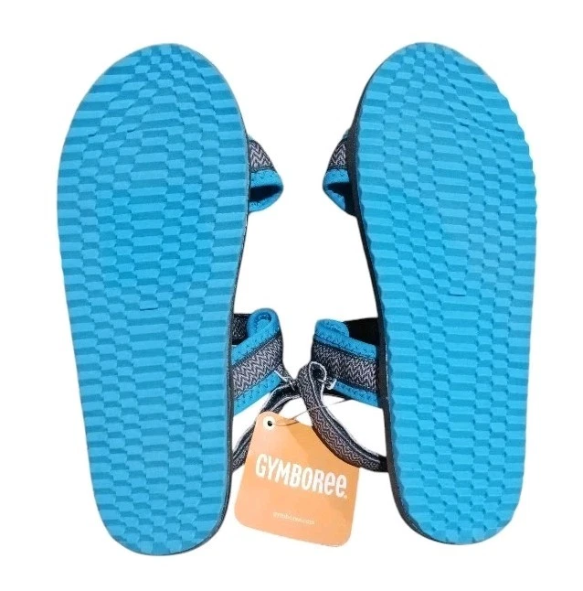 Sandalias Gymboree Neopreno Juveniles 4 Nuevas con Etiquetas Agua Informales Azul Gris Foto 4 de 4